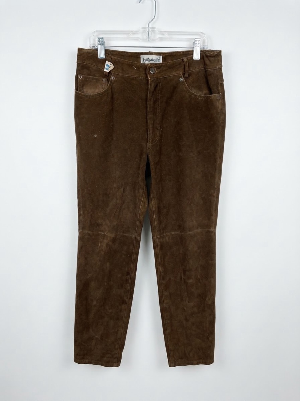 Brown bagatelle 100% leather pants